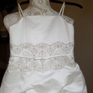 Lilacs & Pearl's flower girl dress